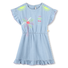 Embroidered denim dress BILLIEBLUSH 
                    GIRL