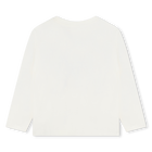 Long-sleeved cotton T-shirt KENZO KIDS 
                    GIRL