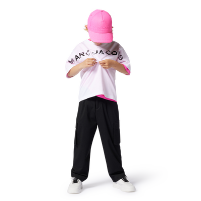 Embroidered cotton T-shirt MARC JACOBS UNISEX