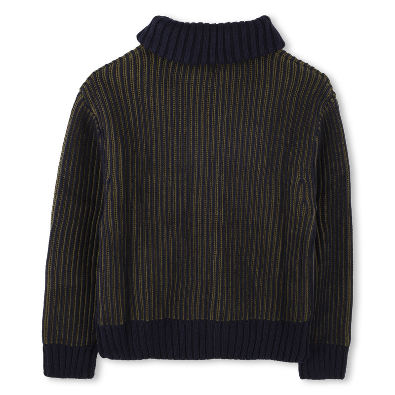 Zip-up knitted cardigan TIMBERLAND 
                        BOY