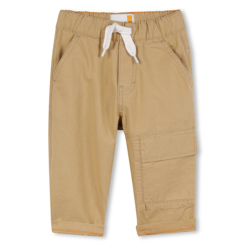Wide-leg gabardine trousers TIMBERLAND 
                        BOY