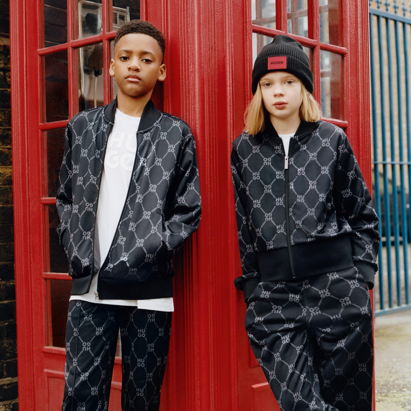 Fleece Sweatshirt HUGO 
                        BOY