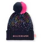 Pompom hat with sequins BILLIEBLUSH 
                    GIRL