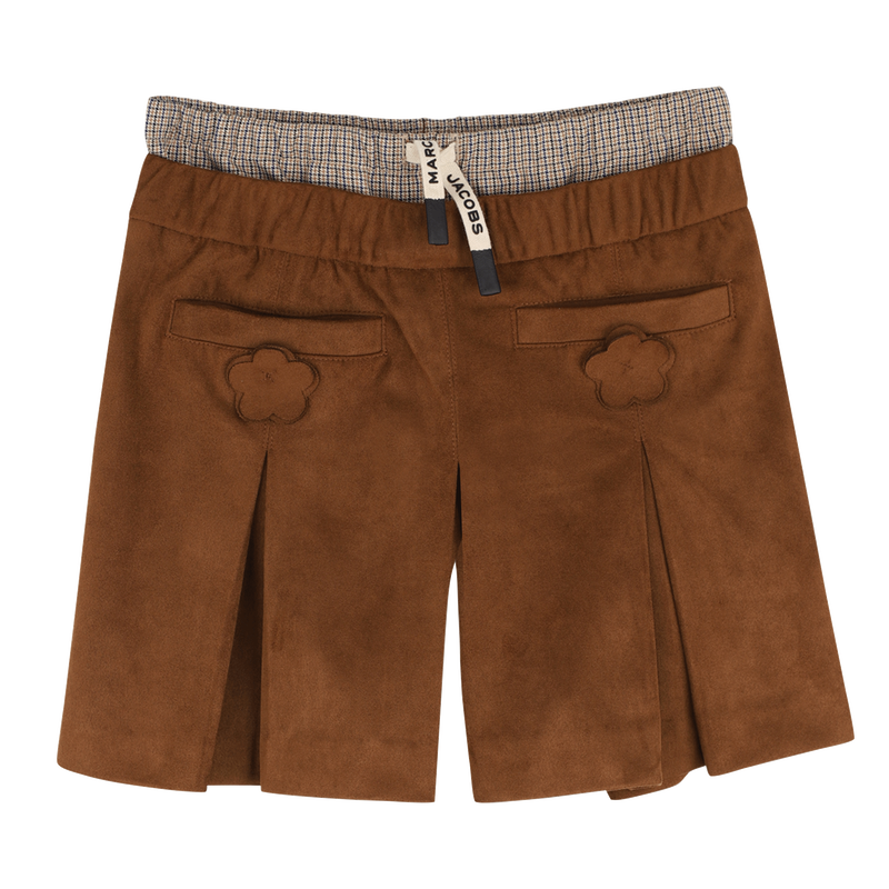Suede skort MARC JACOBS 
                        GIRL