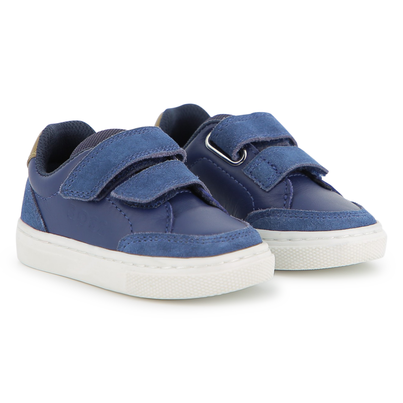 TRAINERS WITH HOOK-AND-LOOP STRIPES BOSS 
                        BOY