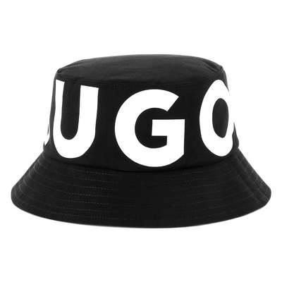 Reversible twill bucket hat HUGO BOY