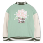 Jogging sweatshirt with zip closure KENZO KIDS 
                    GIRL