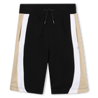 Fleece shorts, BLACK, hi-res