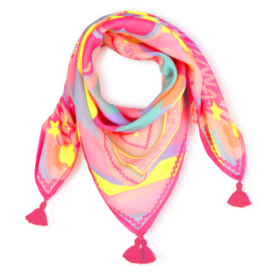 Printed square scarf BILLIEBLUSH GIRL