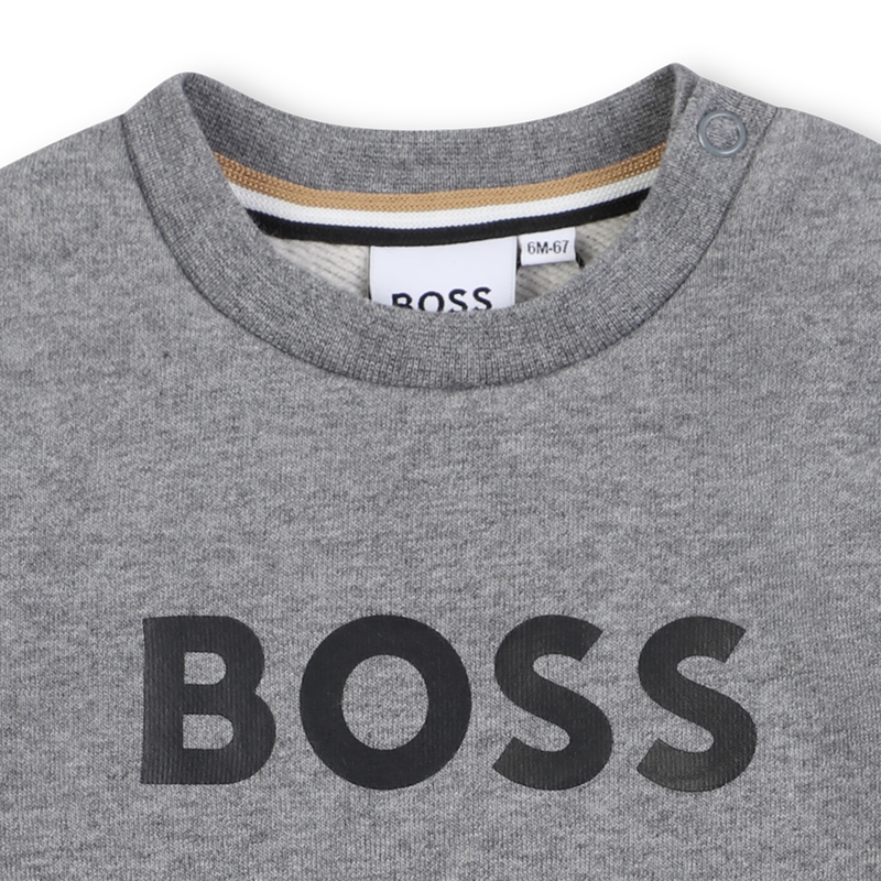 Round neck sweatshirt BOSS 
                        BOY