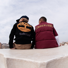Zip-up logo parka TIMBERLAND 
                    BOY