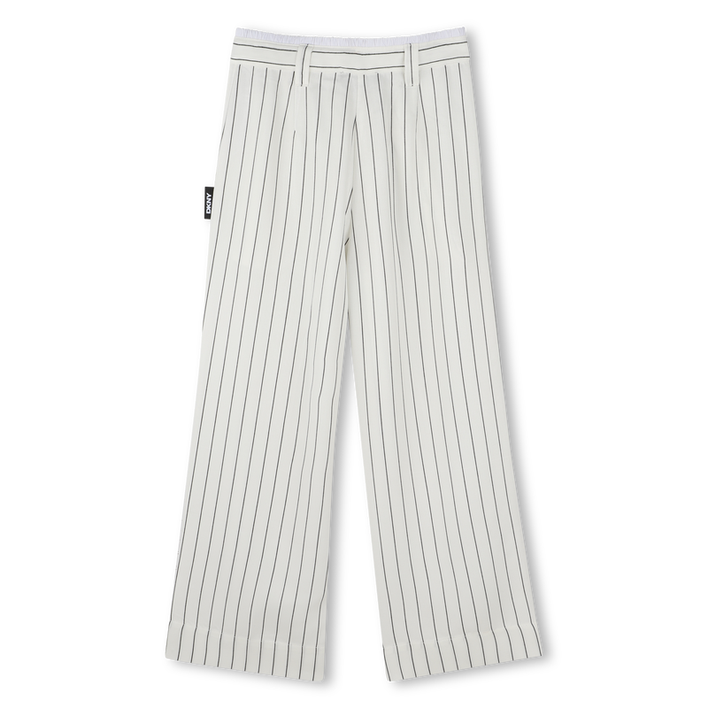 Striped wide-leg trousers DKNY 
                        GIRL