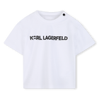 T-shirt and swim shorts set KARL LAGERFELD KIDS 
                    BOY