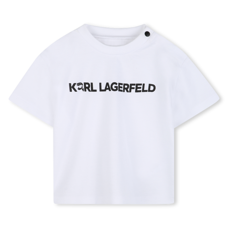T-SHIRT AND SWIM SHORTS SET KARL LAGERFELD KIDS 
                        BOY