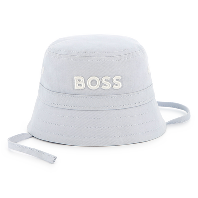 Cotton hat with chin ties BOSS BOY