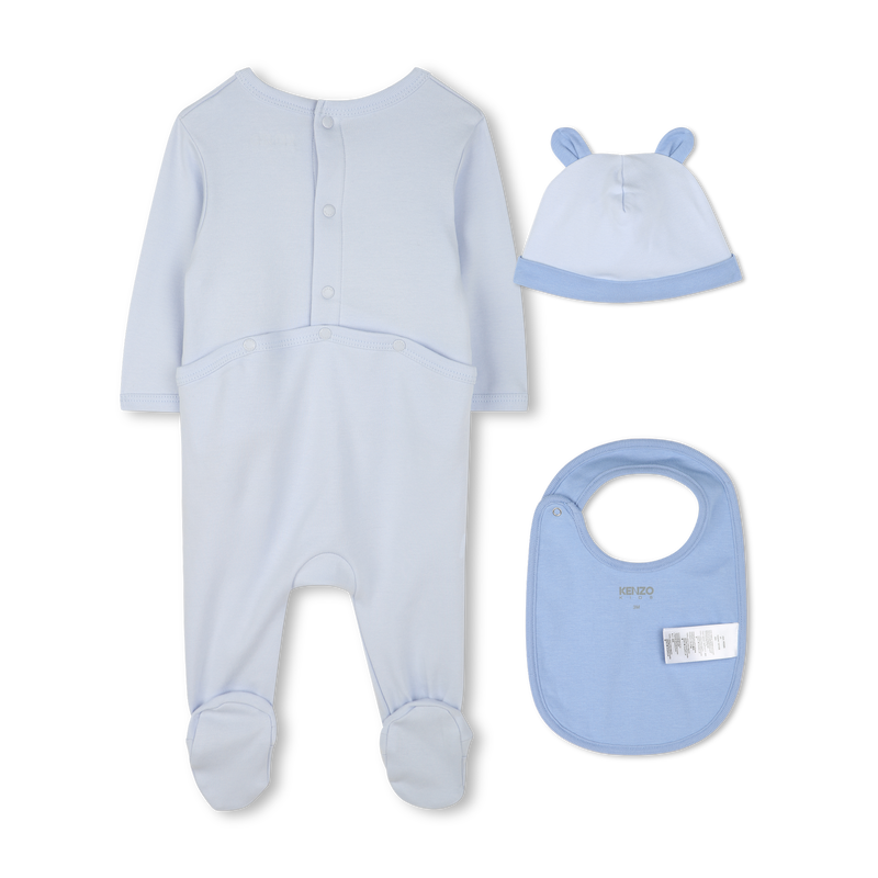 Pajama + hat + bib set KENZO KIDS 
                        UNISEX