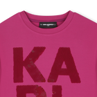 Long-sleeved sweatshirt KARL LAGERFELD KIDS 
                    GIRL