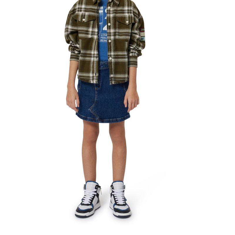 Zip-up leather trainers ZADIG & VOLTAIRE 
                        BOY