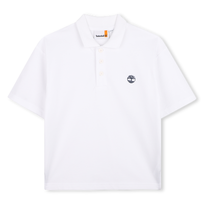 SHORT-SLEEVED POLO SHIRT WITH LOGO TIMBERLAND BOY
