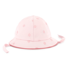Cotton hat with chin ties BOSS 
                    GIRL