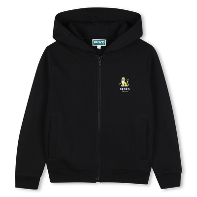 Hooded cardigan KENZO KIDS BOY