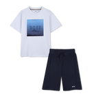 T-shirt + bermuda set BOSS 
                    BOY