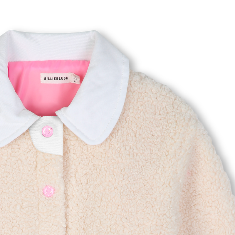 Fuzzy fleece jacket BILLIEBLUSH 
                        GIRL