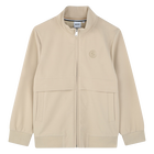 Plain zipped sweatshirt BOSS 
                    BOY
