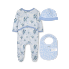 Cotton pyjamas, bib and hat KENZO KIDS 
                    BOY