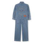 Denim jumpsuit with shirt collar ZADIG VOLTAIRE 
                    GIRL