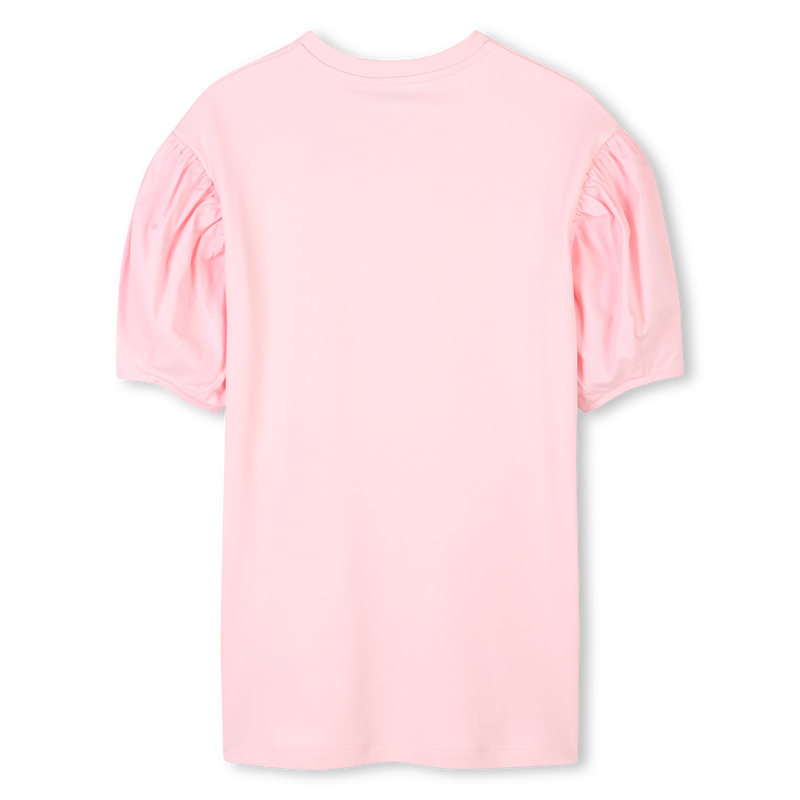 Straight puff-sleeved dress KENZO KIDS 
                        GIRL