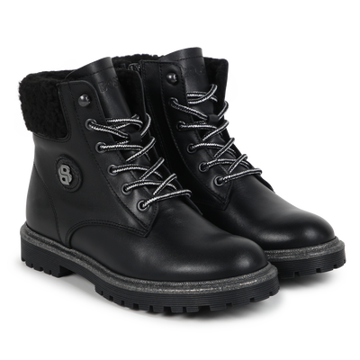 Leather ankle boots BOSS GIRL