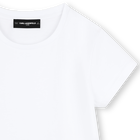 Embroidered dress KARL LAGERFELD KIDS 
                    GIRL