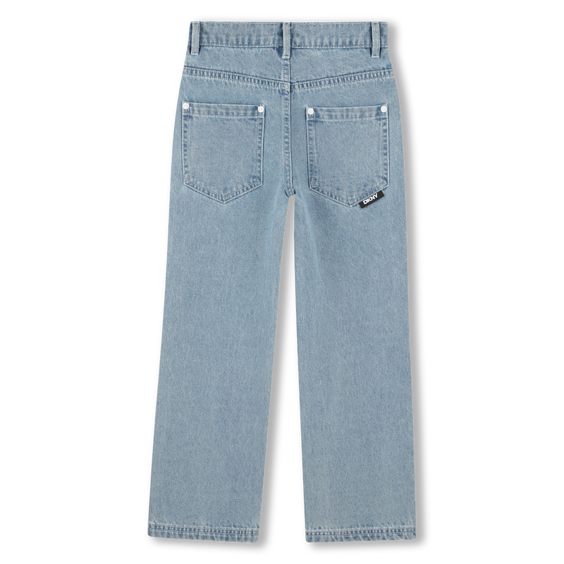 Adjustable sequin jeans DKNY 
                        GIRL