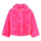 Fluffy fleece coat BILLIEBLUSH 
                    GIRL