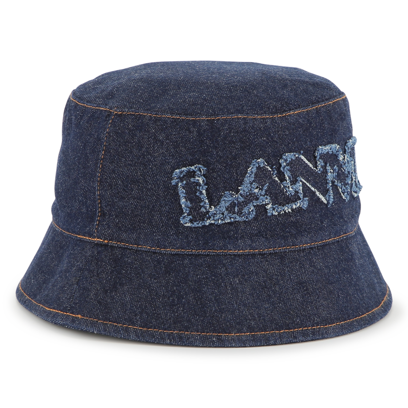 Denim logo bucket hat LANVIN 
                        GIRL