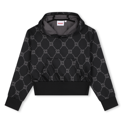 Hooded printed sweatshirt HUGO GIRL