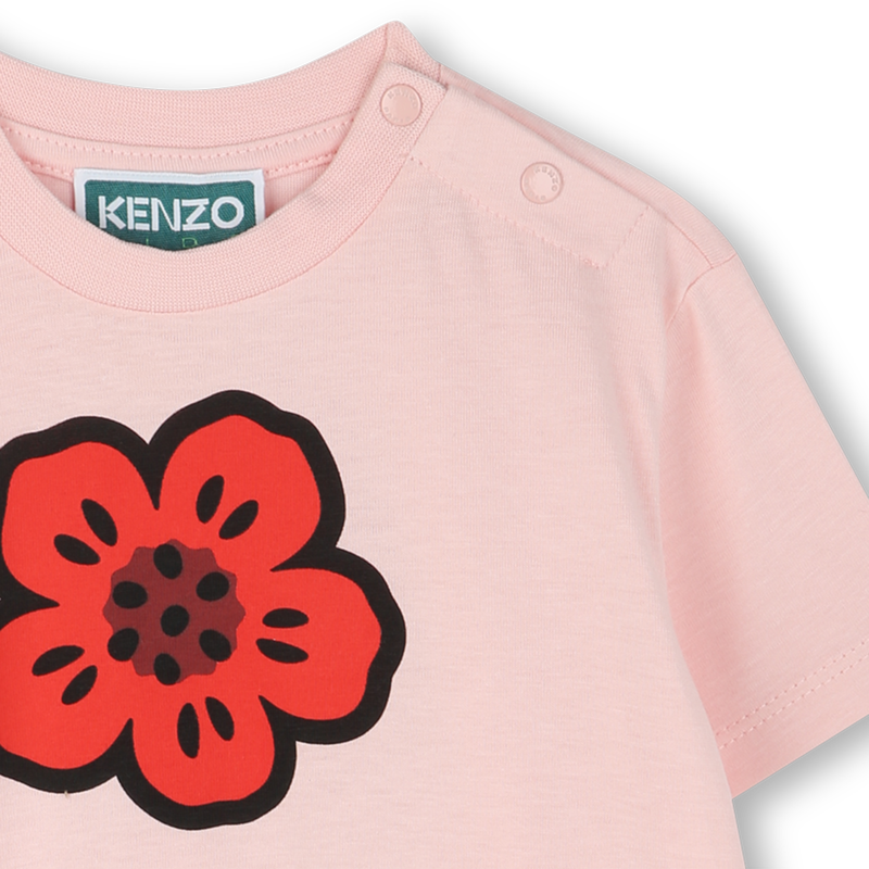 Short-sleeved dress KENZO KIDS 
                        GIRL