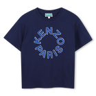 Short-sleeved t-shirt, MEDIEVAL BLUE, hi-res