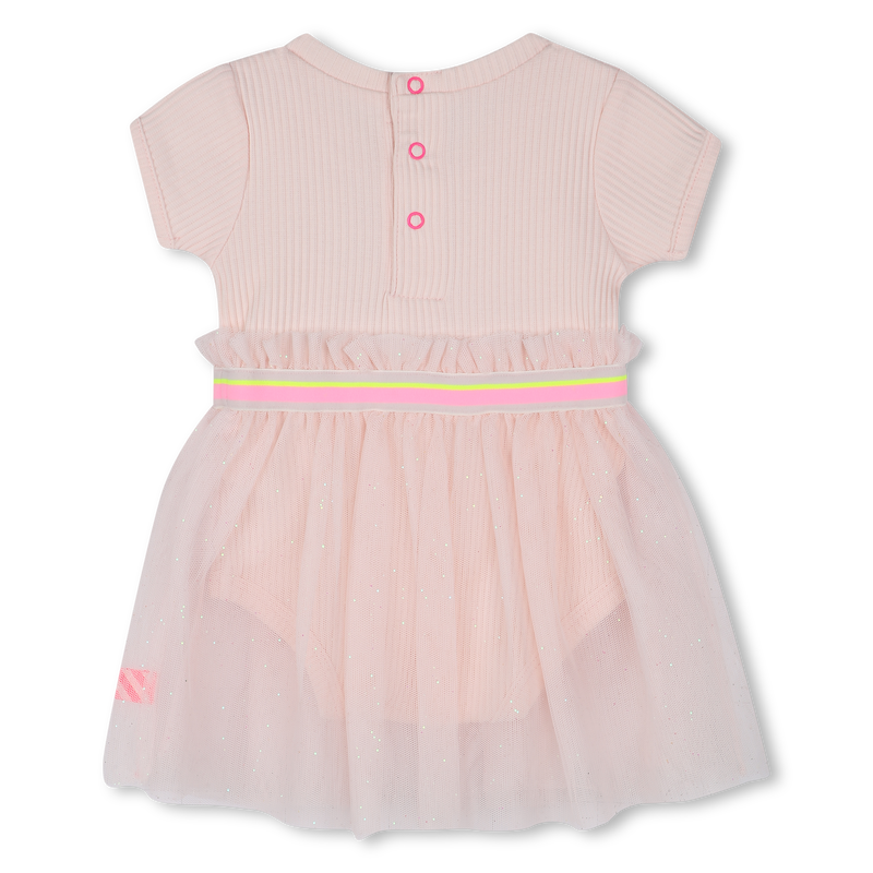 2-in-1 dress with heart patch BILLIEBLUSH 
                        GIRL