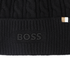 Cable knit beanie BOSS 
                    BOY