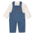 Dungaree and t-shirt set TIMBERLAND 
                    BOY