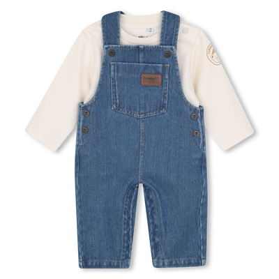 Dungaree and t-shirt set TIMBERLAND BOY
