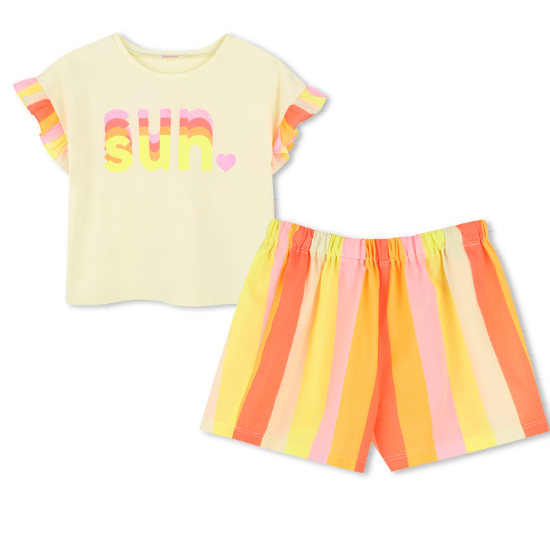 T-shirt and shorts set BILLIEBLUSH 
                        GIRL