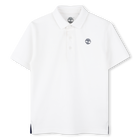 Plain polo with logo on chest TIMBERLAND 
                    BOY