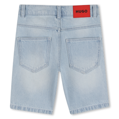 DENIM BERMUDA SHORTS HUGO BOY