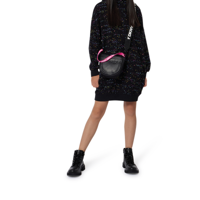 Knitted hat with turn-up cuff DKNY GIRL