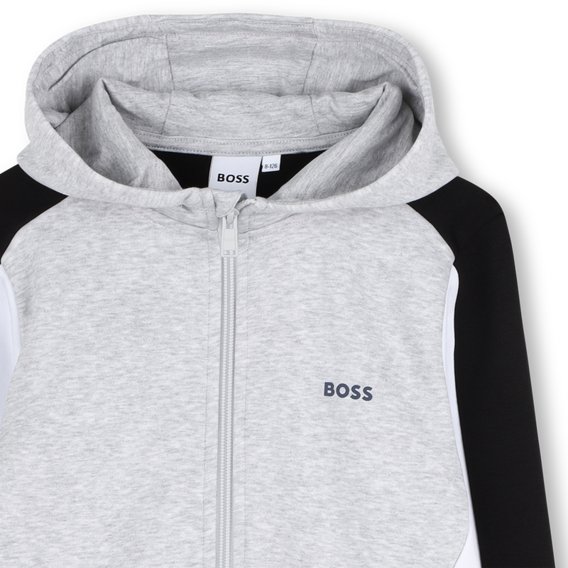 Hooded cardigan BOSS 
                        BOY