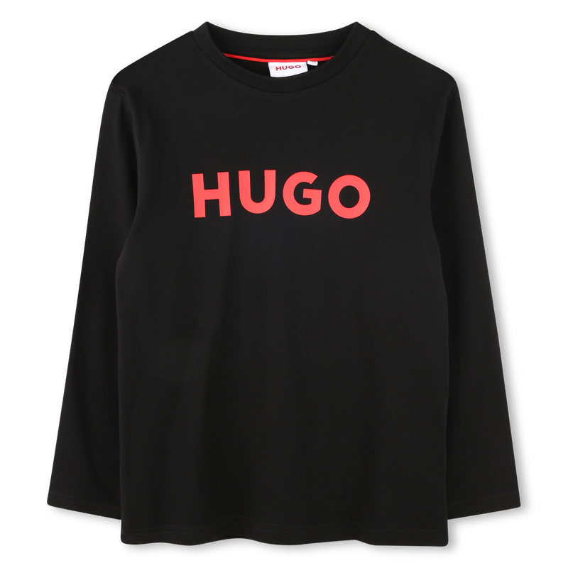 Long-Sleeved T-Shirt HUGO 
                        BOY