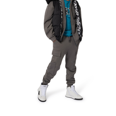 Cotton jersey zip sweatshirt DKNY BOY